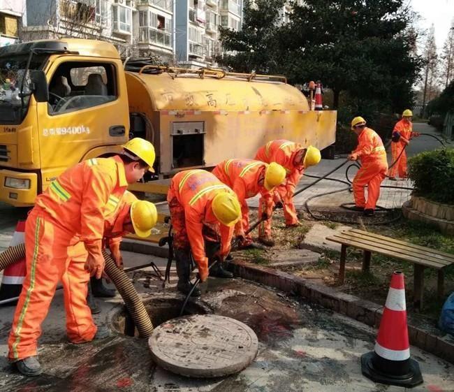 龙游市政管道清淤