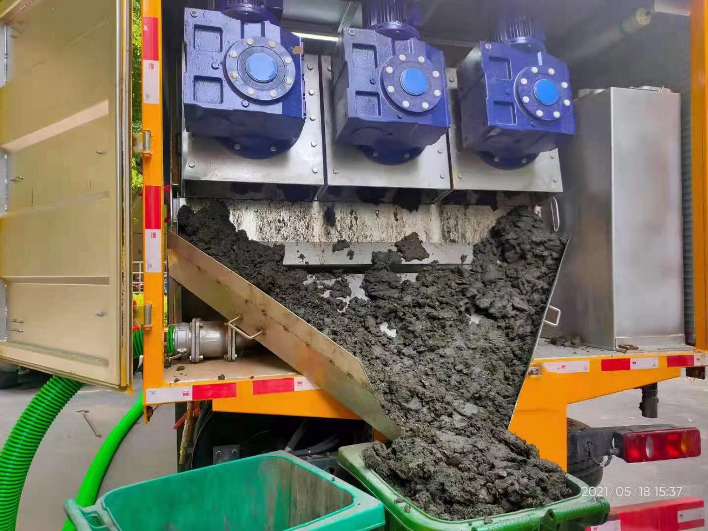 龙游化粪池清掏城市维护站-泥浆净化干湿分离处理